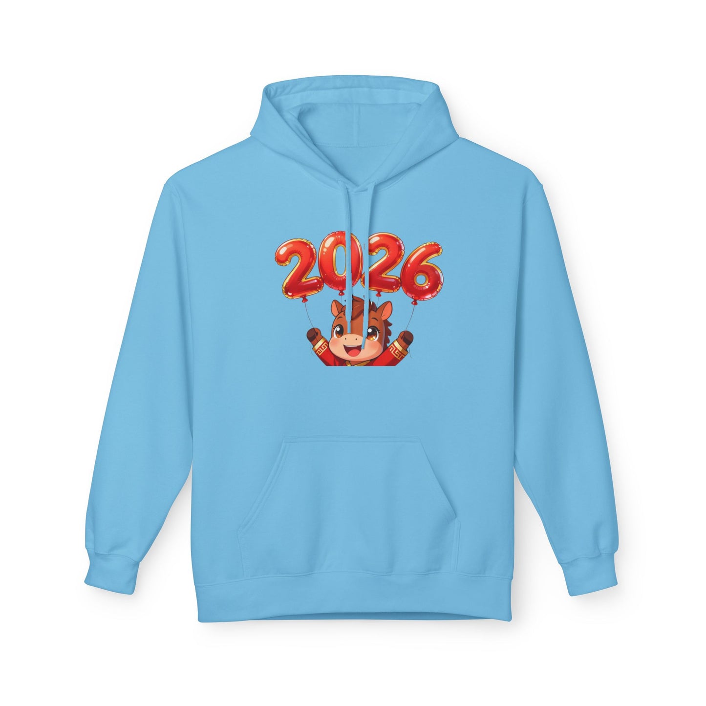 Playful Tiger Spirit Hoodie – Lunar New Year 2026 Celebration Sweatshirt