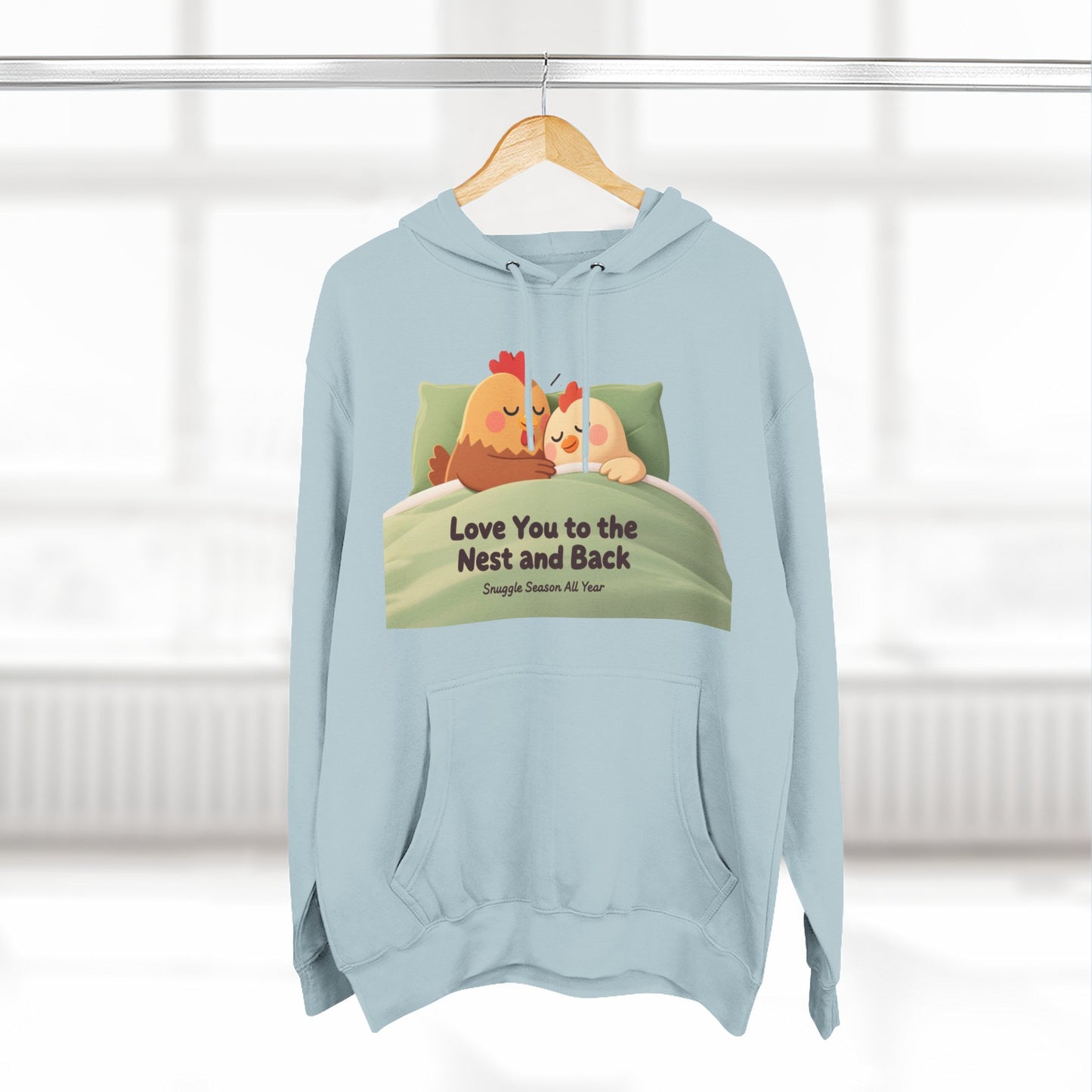 Cluckin’ Cozy Hoodie – Funny Chicken Graphic Sweatshirt That Feels Like a Warm Hug