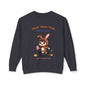 Kawaii Bunny Snack Lover Crewneck – Cute Cartoon Pullover for Cozy Everyday Style