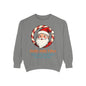 Vintage Santa Face Christmas Sweatshirt – Cozy “Holly Jolly” Holiday Pullover for Winter Cheer