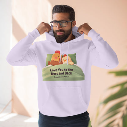 Cluckin’ Cozy Hoodie – Funny Chicken Graphic Sweatshirt That Feels Like a Warm Hug