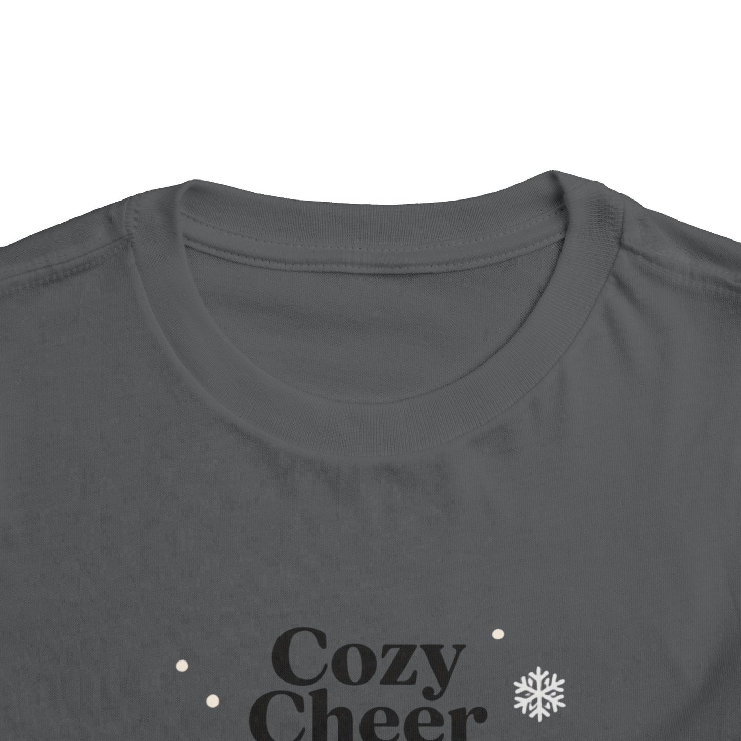 Winter Joy Kids Graphic Tee – Cute Holiday Smile Shirt for Toddlers