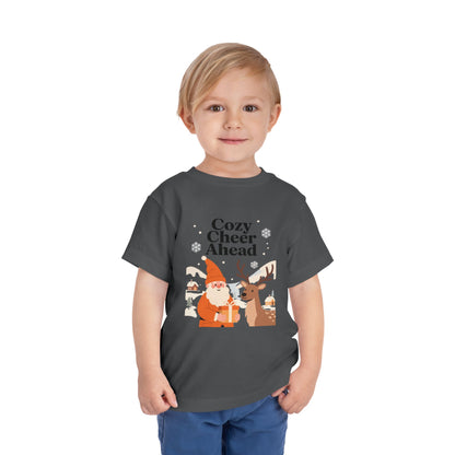 Winter Joy Kids Graphic Tee – Cute Holiday Smile Shirt for Toddlers