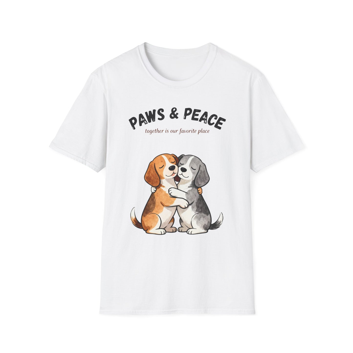Beagle Hug Shirt – Cute Dog Lover Tee, Cozy Graphic Gift for Pet Moms & Dads