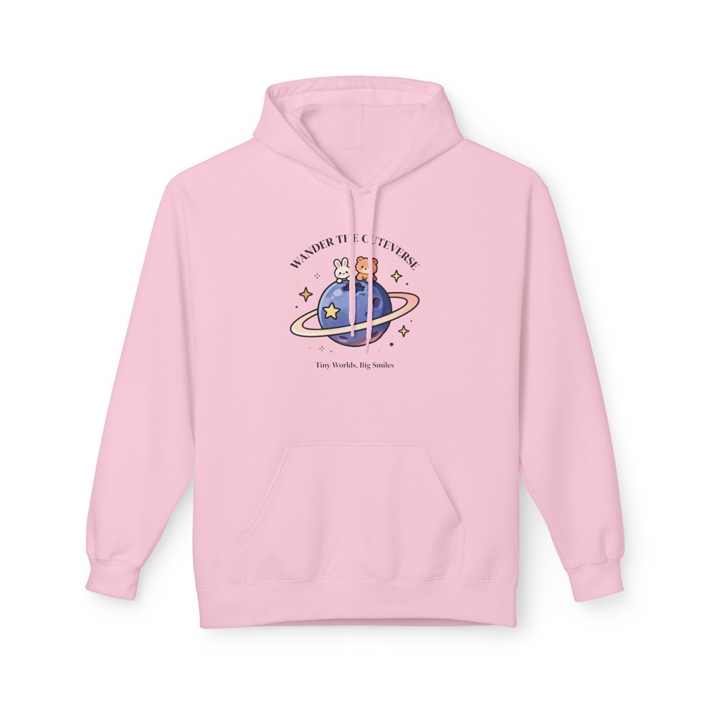 Space Friends Planet Hoodie – Cute Cosmic Adventure Graphic Pullover