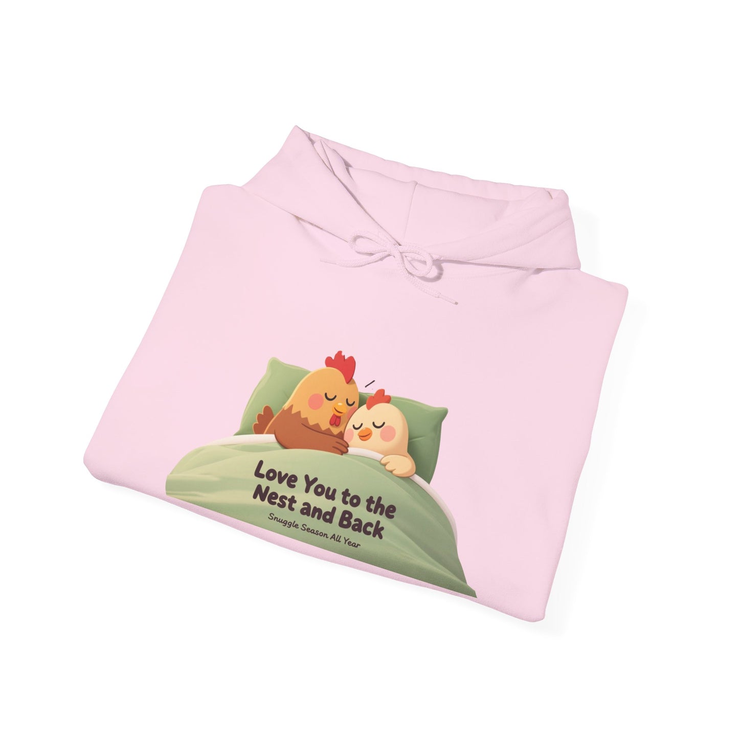 Whimsical Chicken Mom Hoodie – Sweet Mother’s Day Gift with Nest-Themed Quote