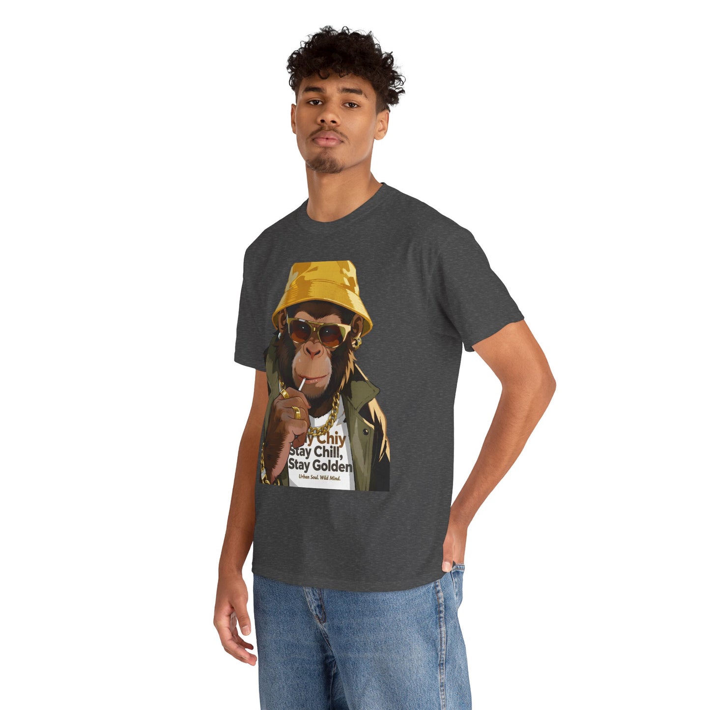 Urban Chimp Graphic T-Shirt – Chill Street Style with Retro Cool Attitude