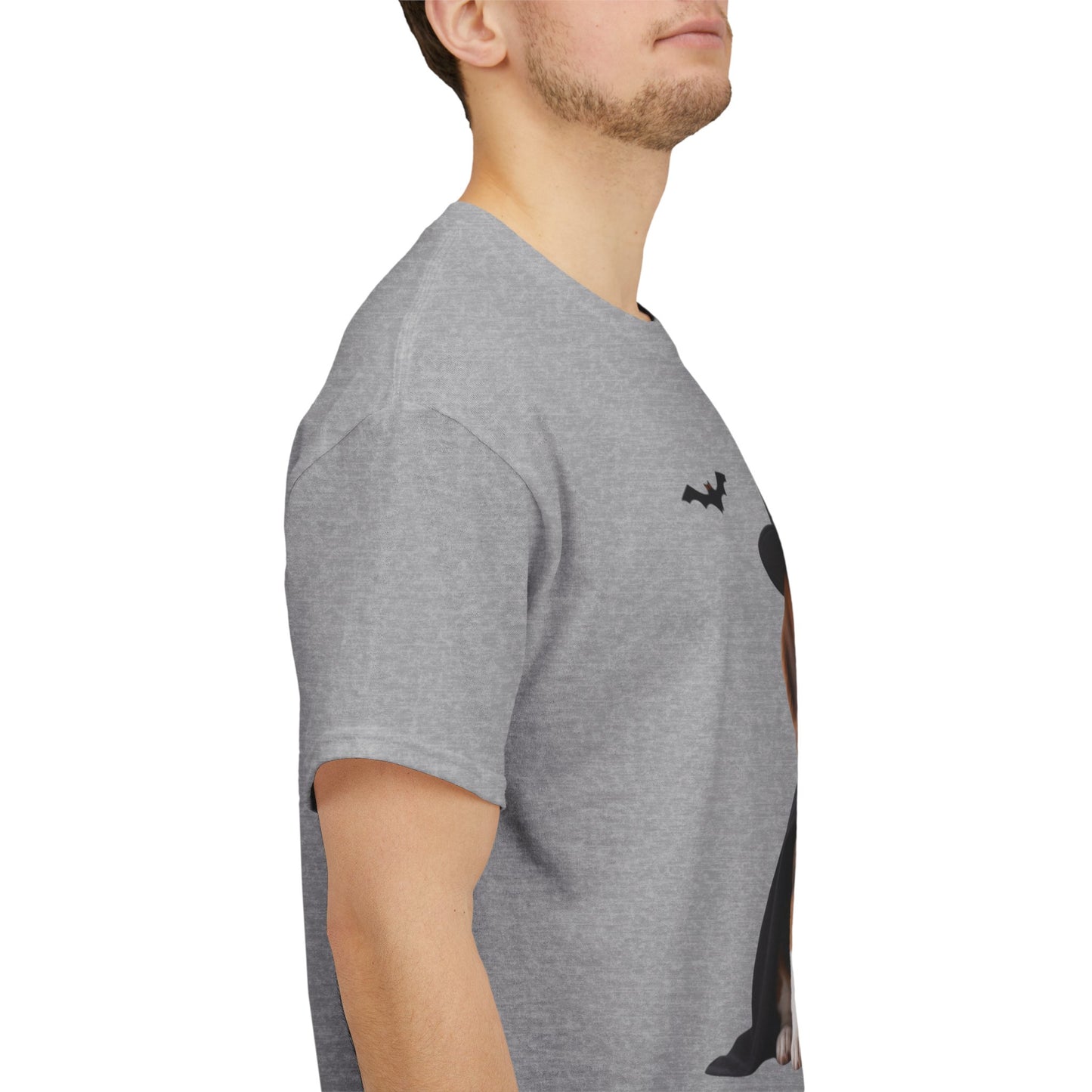 Midnight Pumpkin Glow Pup Tee — Cozy Witch Dog Shirt for Fall & Halloween Lovers