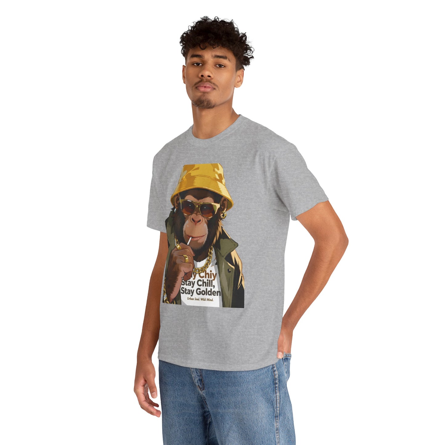 Urban Chimp Graphic T-Shirt – Chill Street Style with Retro Cool Attitude