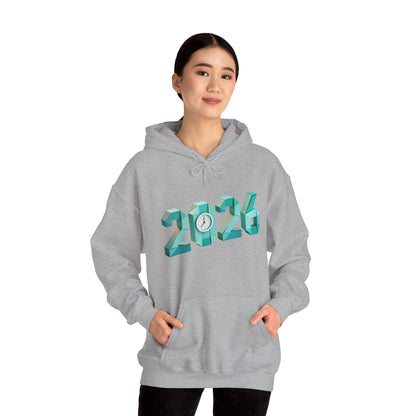 2026 Celebration Hoodie – Bold Throwback Year Design for Festive Winter Wear