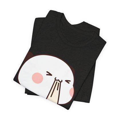 Cute Ramen Panda Tee – Whimsical Noodle Bowl Illustration Shirt