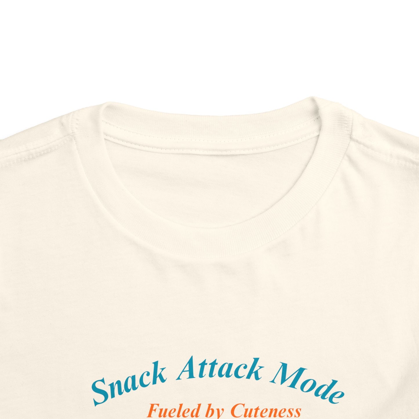 Snack Attack Bunny Tee for Toddlers – Cute Food-Loving Kids Graphic Shirt