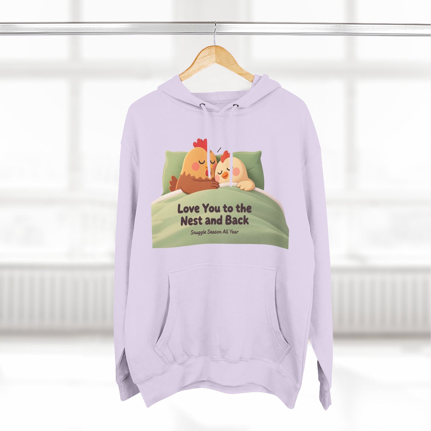 Cluckin’ Cozy Hoodie – Funny Chicken Graphic Sweatshirt That Feels Like a Warm Hug