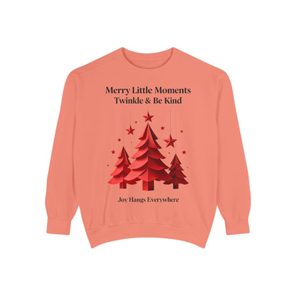Twinkle & Kindness Christmas Pullover – Cute Holiday Graphic Sweatshirt for Winter Cheer