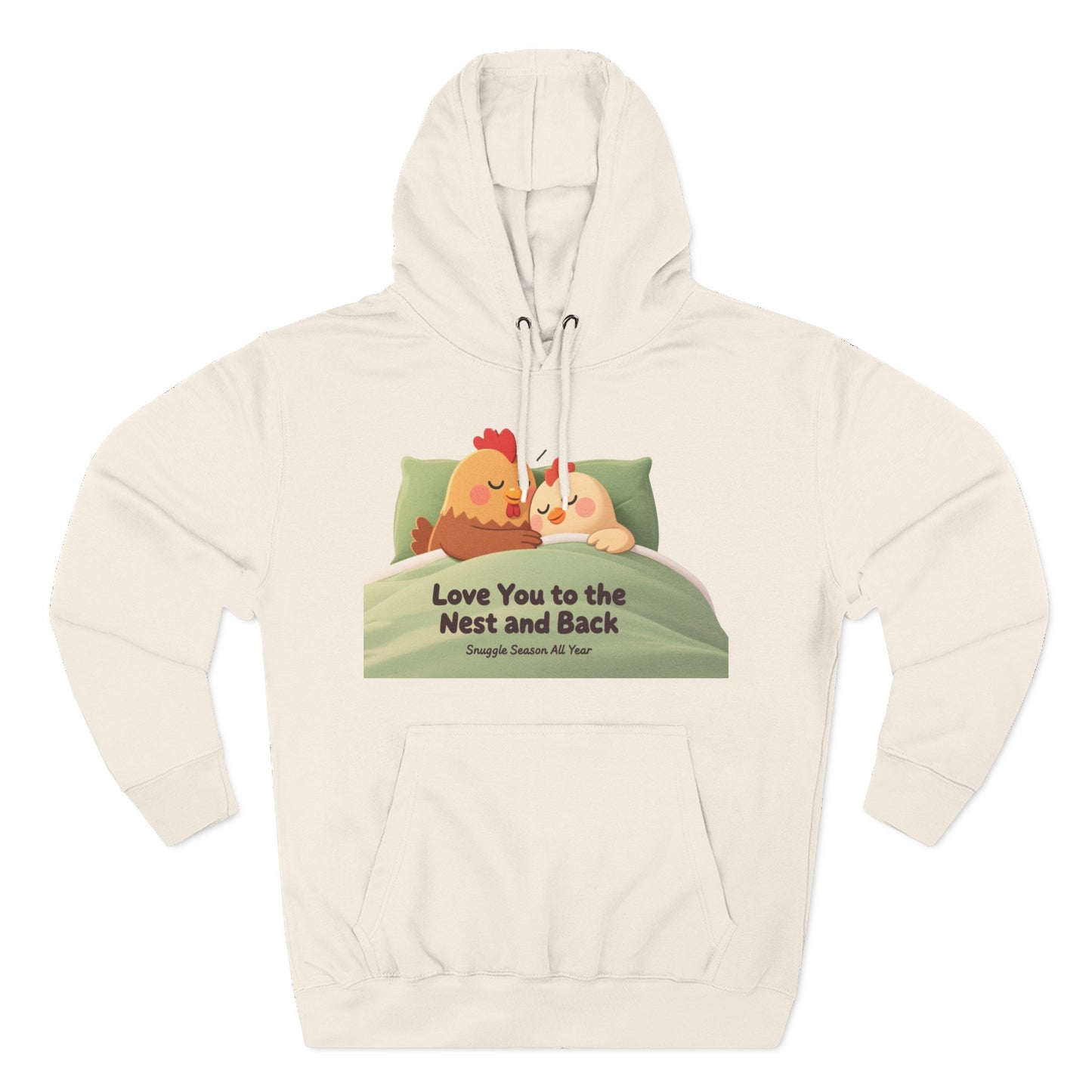 Cluckin’ Cozy Hoodie – Funny Chicken Graphic Sweatshirt That Feels Like a Warm Hug