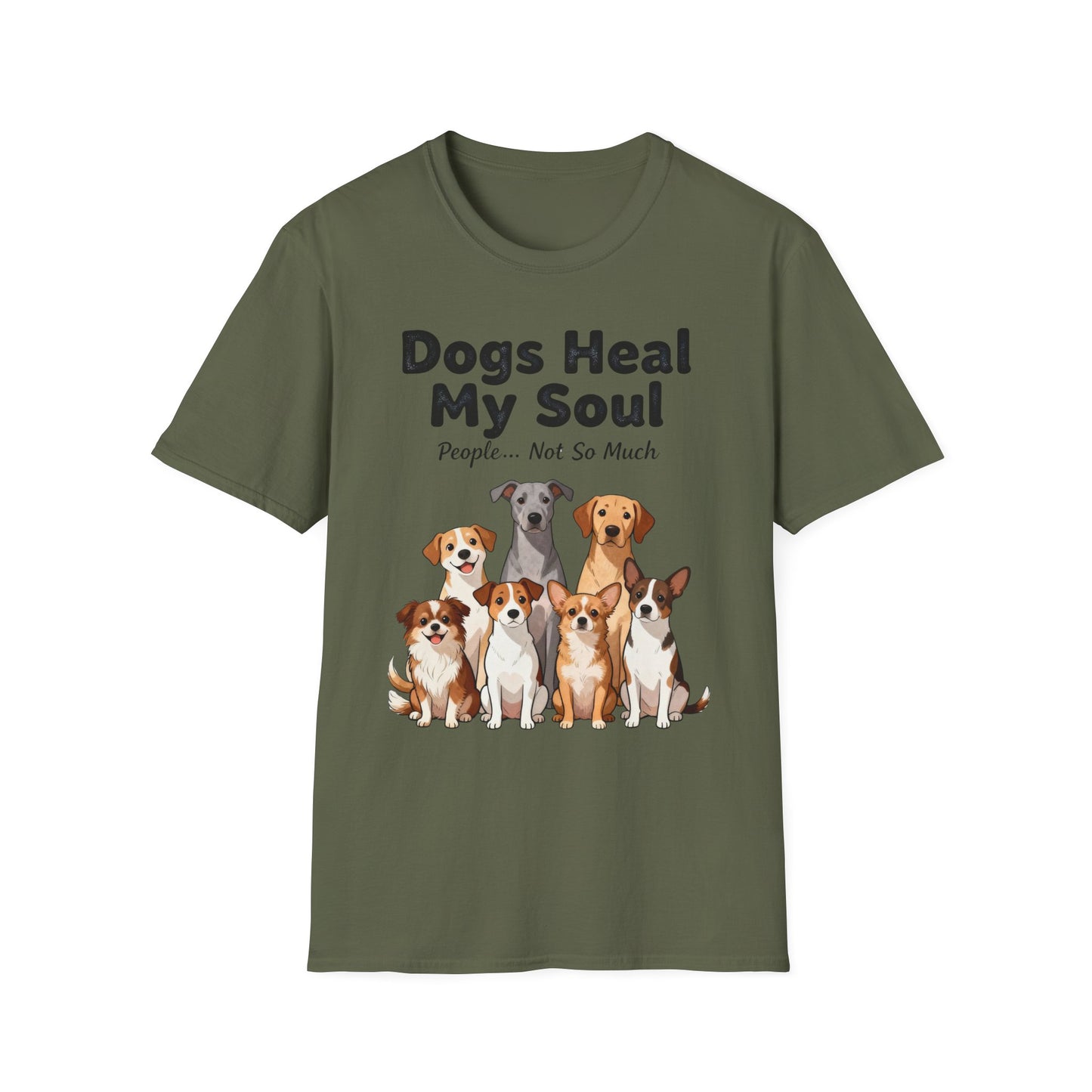 More Dogs, Less Drama – Hilarious Dog Pack Tee That Speaks Every Dog Lover’s Truth