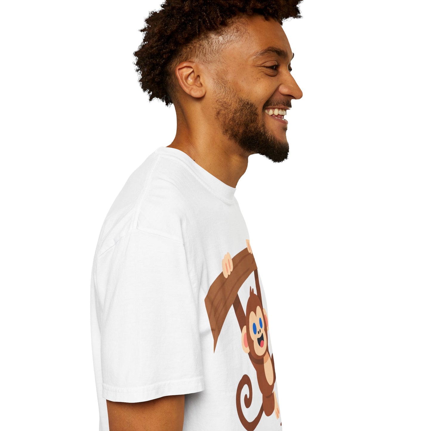 Little Champ Monkey Tee – Adorable “Hang In There” Kids Shirt for Everyday Adventure