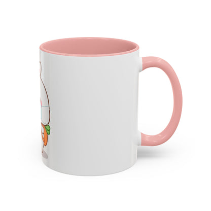 Carrot Backpack Bunny Cup – Whimsical Ceramic Mug for Cute Morning Sips & Cozy Drinks