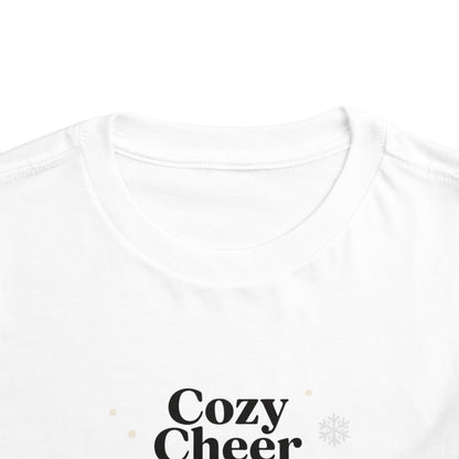 Winter Joy Kids Graphic Tee – Cute Holiday Smile Shirt for Toddlers