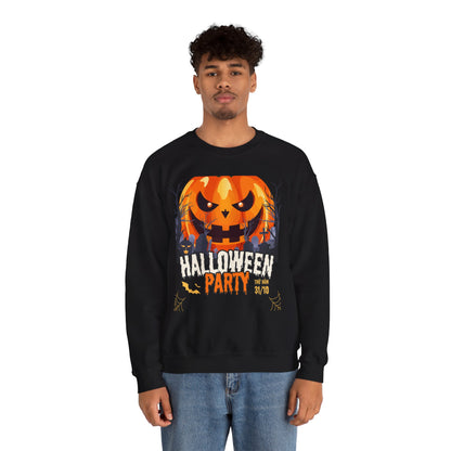 🎃 Halloween Party Sweatshirt | Custom Crewneck for Men & Women