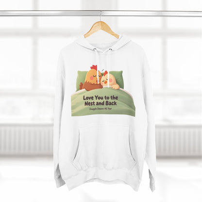 Cluckin’ Cozy Hoodie – Funny Chicken Graphic Sweatshirt That Feels Like a Warm Hug