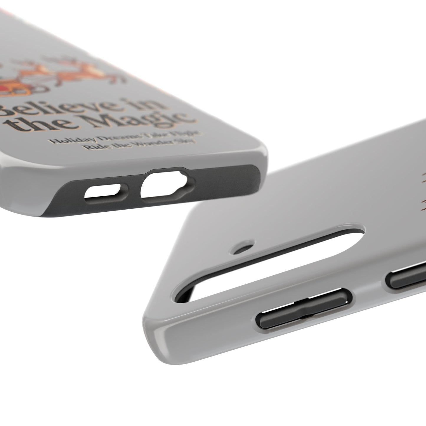 Enchanted Holiday Spirit Phone Case – Festive Christmas Art for Cozy Winter Vibes