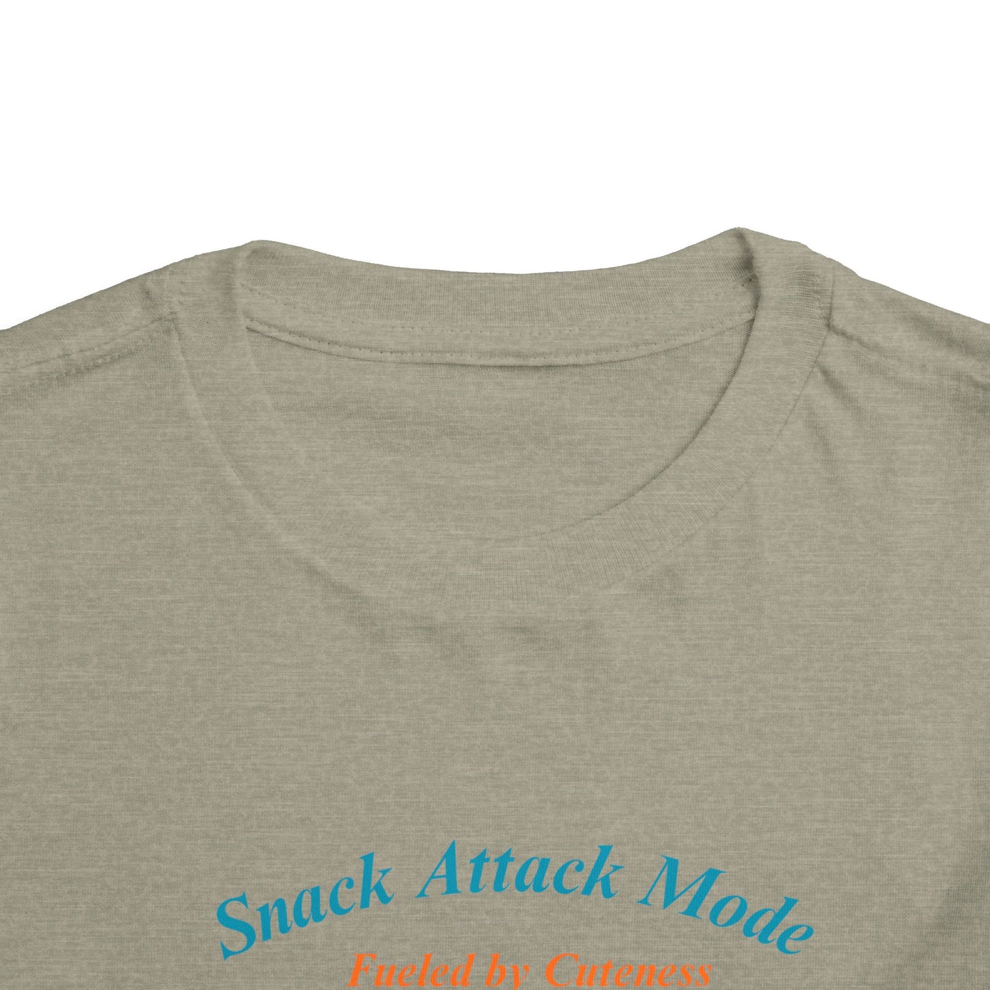 Snack Attack Bunny Tee for Toddlers – Cute Food-Loving Kids Graphic Shirt