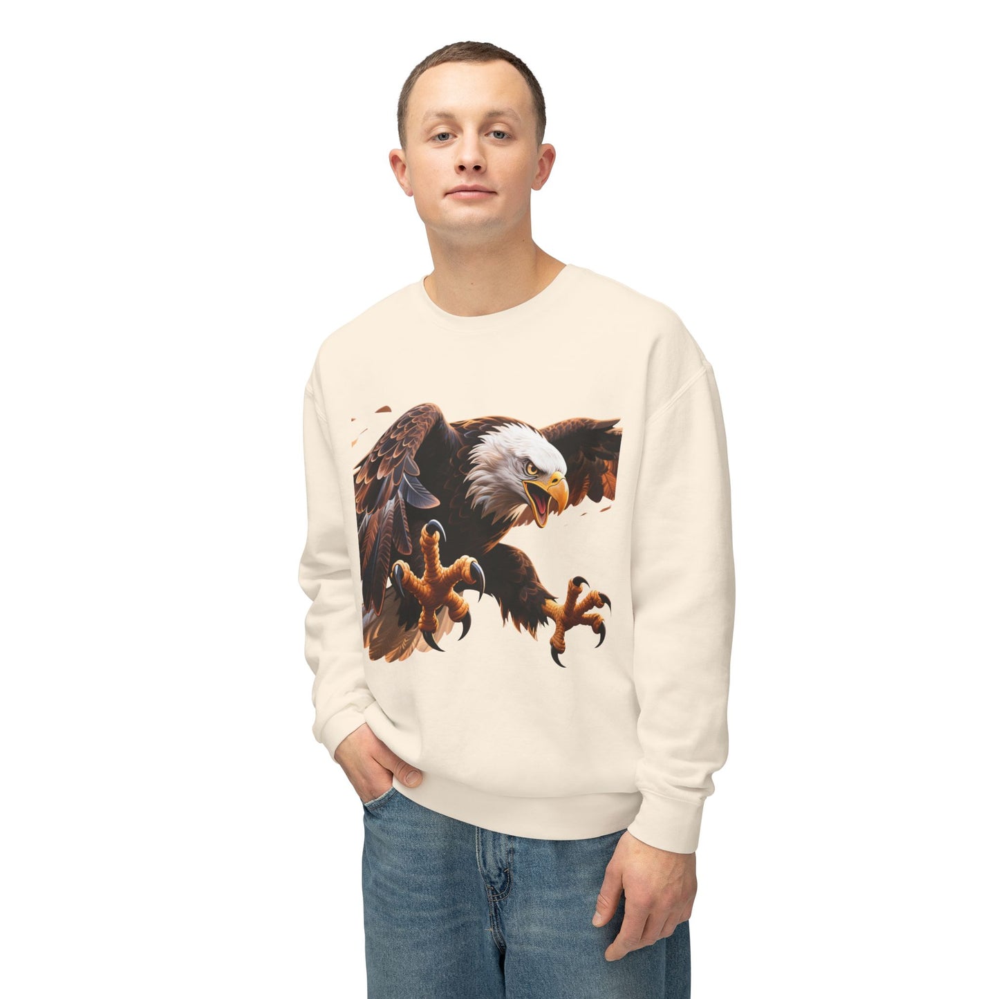 Eagle Emblem Custom Sweatshirt