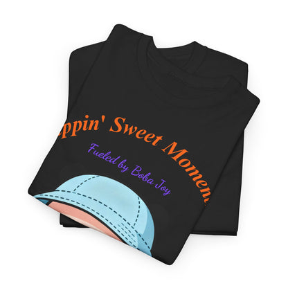 Kawaii Boba Panda T-Shirt – Cute Bubble Tea Lover Graphic Tee for Everyday Sweet Vibes