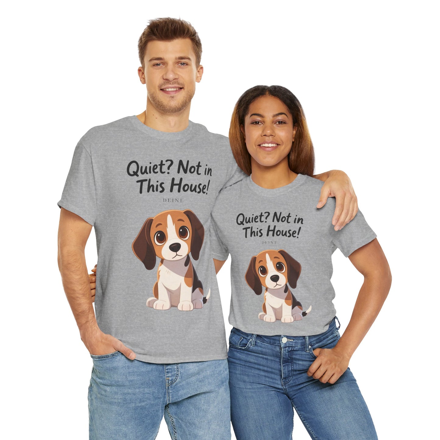 Playful Beagle Attitude Shirt — Adorable Dog Lover Gift, Everyday Casual Tee