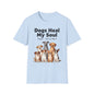 More Dogs, Less Drama – Hilarious Dog Pack Tee That Speaks Every Dog Lover’s Truth