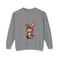 Kawaii Bunny Snack Lover Crewneck – Cute Cartoon Pullover for Cozy Everyday Style