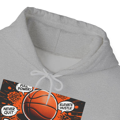 Custom Basketball Hoodie – Personalized Unisex Heavy Blend Hoodie for Players & Fans