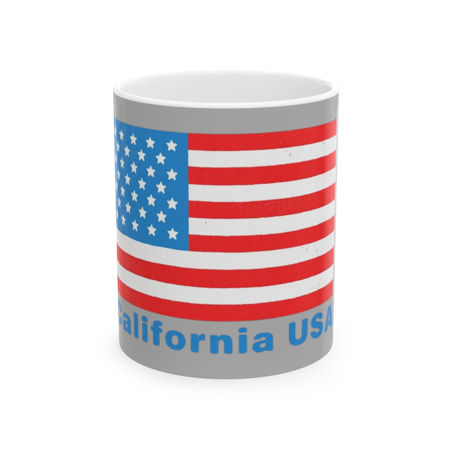 California Bear Heritage Mug – Vintage USA State Pride Ceramic Coffee Cup