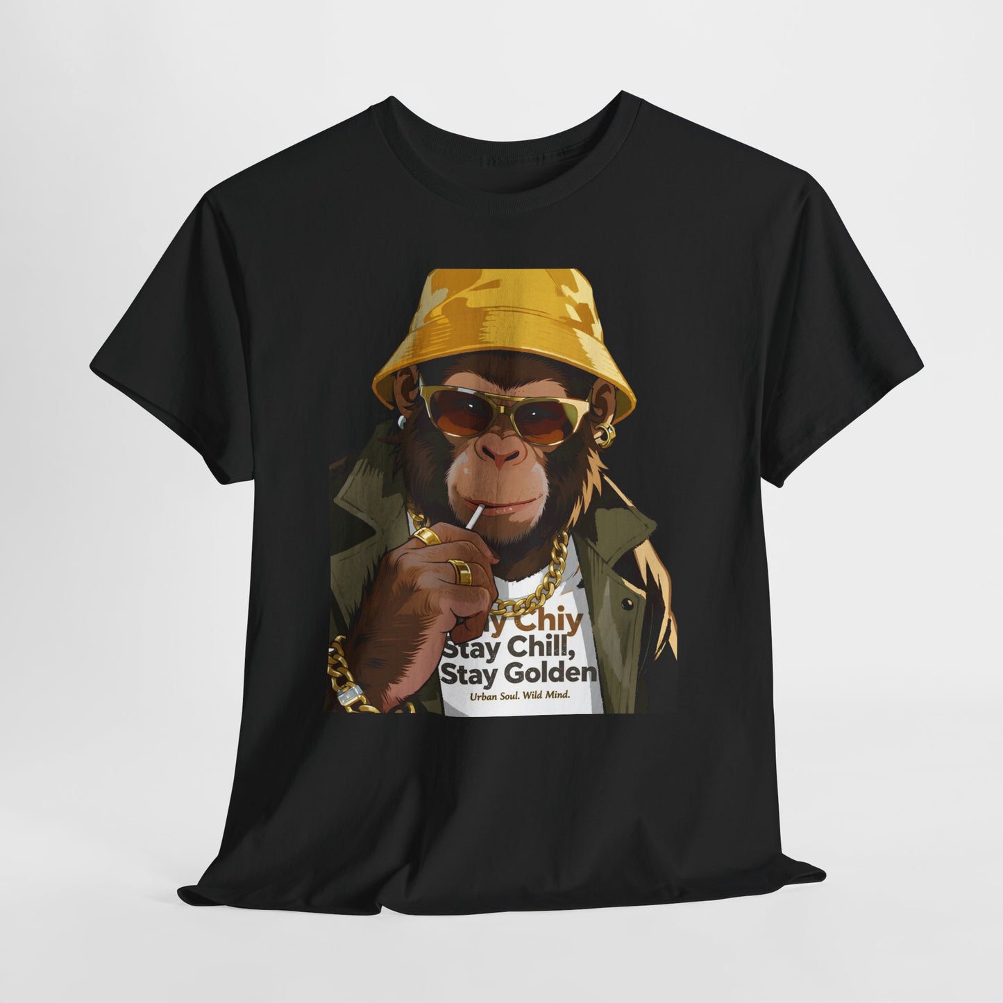 Urban Chimp Graphic T-Shirt – Chill Street Style with Retro Cool Attitude