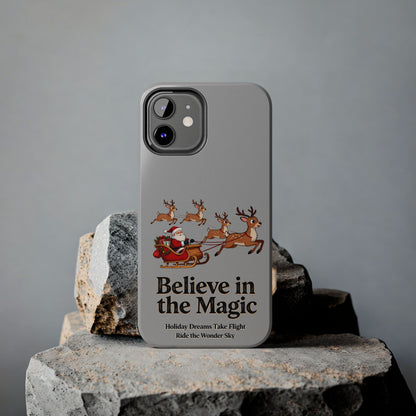 Enchanted Holiday Spirit Phone Case – Festive Christmas Art for Cozy Winter Vibes