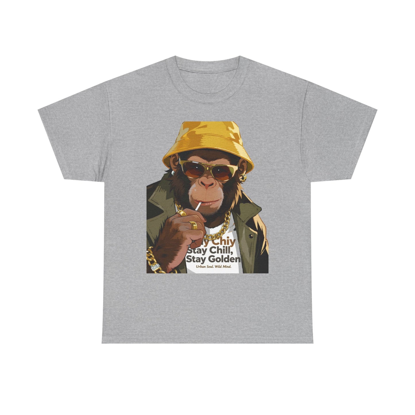 Urban Chimp Graphic T-Shirt – Chill Street Style with Retro Cool Attitude