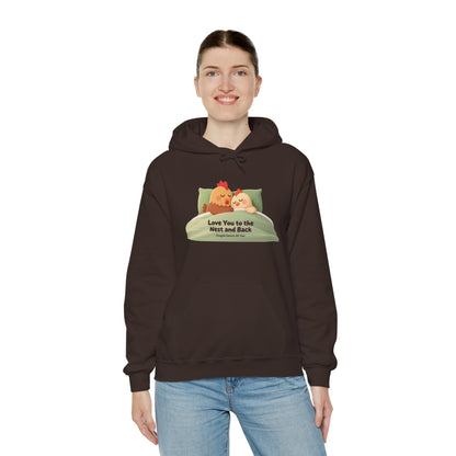 Whimsical Chicken Mom Hoodie – Sweet Mother’s Day Gift with Nest-Themed Quote