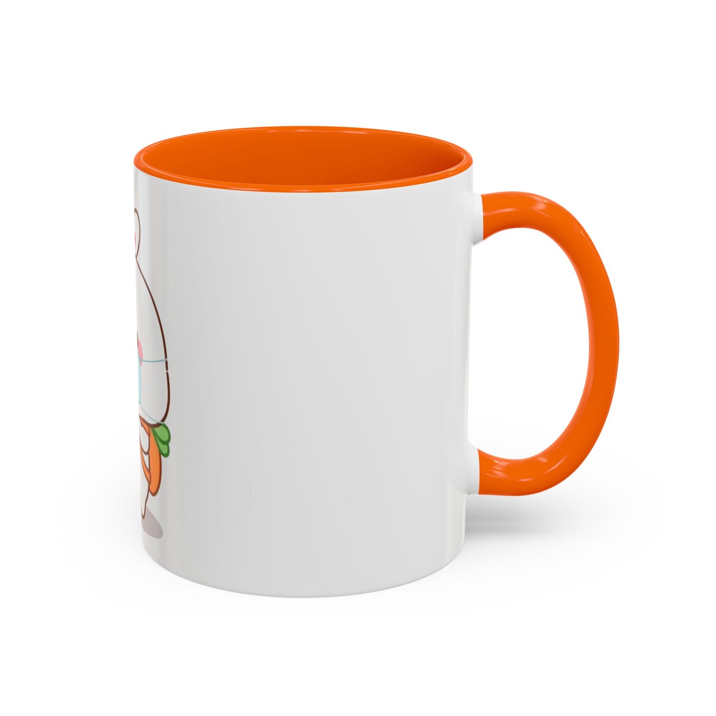 Carrot Backpack Bunny Cup – Whimsical Ceramic Mug for Cute Morning Sips & Cozy Drinks