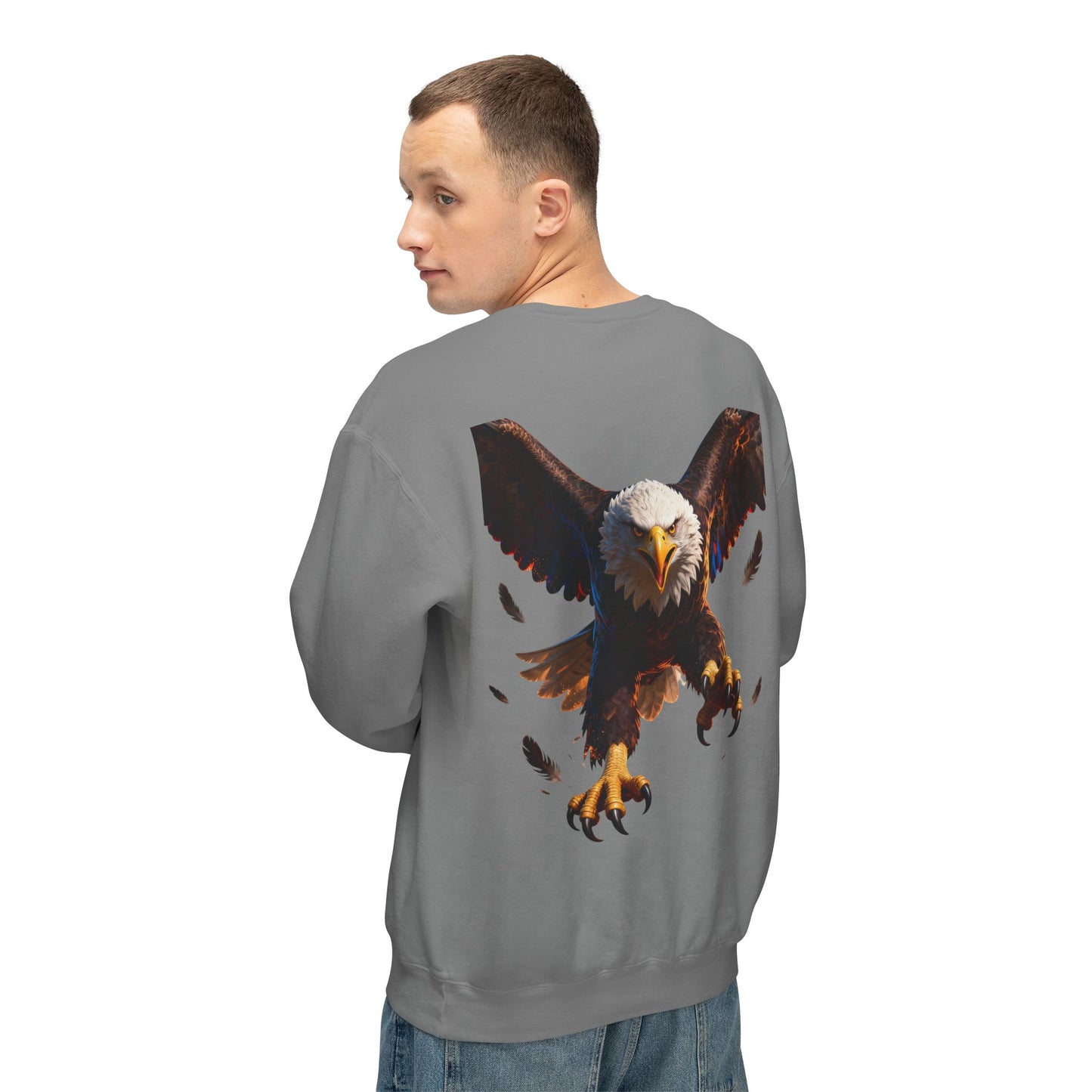 Eagle Emblem Custom Sweatshirt