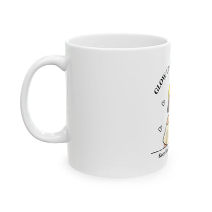 Little Dreamer Glow Mug – Inspiring Ceramic Coffee Cup for Motivation & Daily Positivity