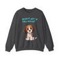 Beagle Life Sweatshirt – “Silence? Not a Chance!” Cozy Crewneck for Dog Homes Full of Joy and Barking
