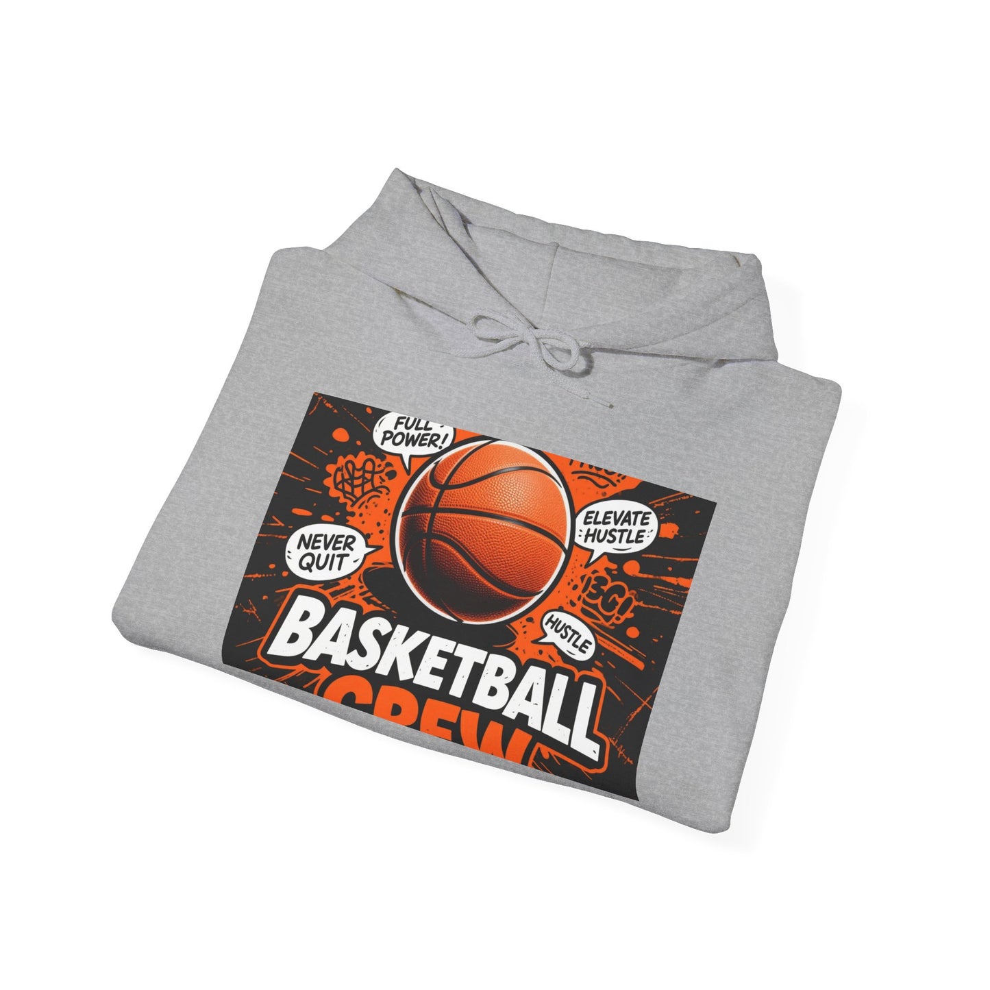 Custom Basketball Hoodie – Personalized Unisex Heavy Blend Hoodie for Players & Fans