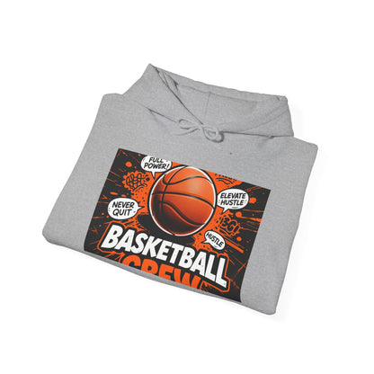 Custom Basketball Hoodie – Personalized Unisex Heavy Blend Hoodie for Players & Fans