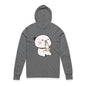 Kawaii Panda Ramen Hoodie – Cute Noodle-Loving Bear Graphic Hooded Tee for Cozy Street Style