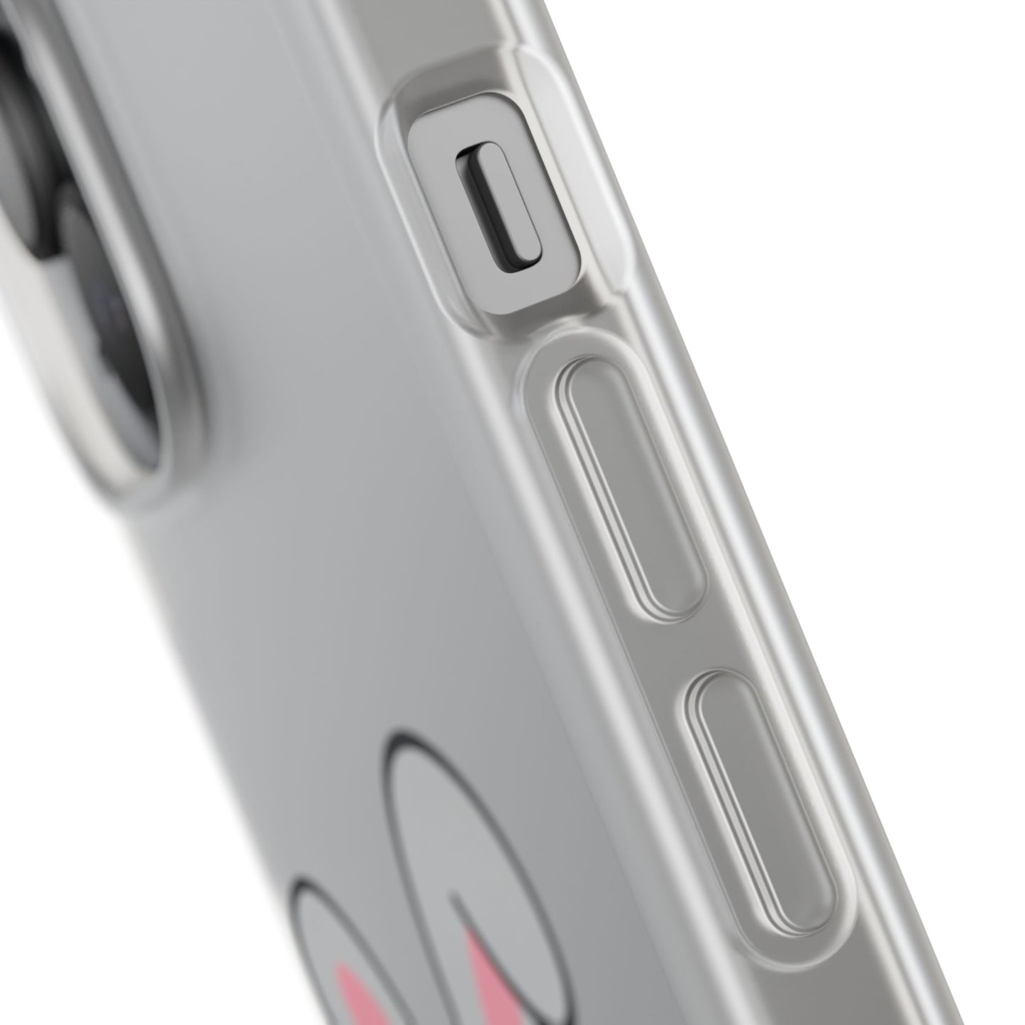 Playful Bunny Holding Carrot Phone Case – Soft, Charming Protective Cover