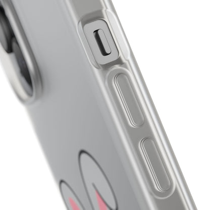 Playful Bunny Holding Carrot Phone Case – Soft, Charming Protective Cover