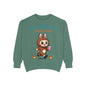 Kawaii Bunny Snack Lover Sweatshirt – Playful Costume Graphic Pullover for Cute Aesthetic Fans