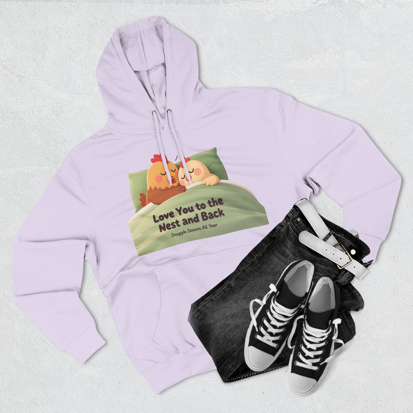 Cluckin’ Cozy Hoodie – Funny Chicken Graphic Sweatshirt That Feels Like a Warm Hug