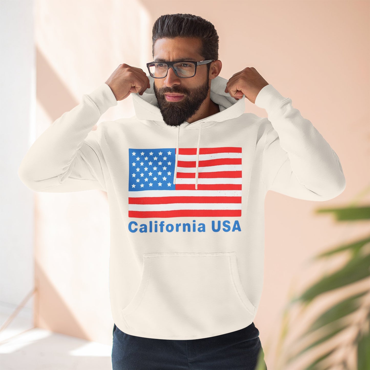 Custom USA Flag Hoodie – Personalized American Pride Sweatshirt